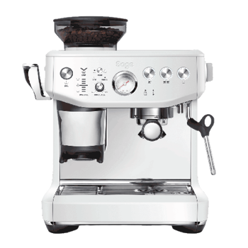 Sage Appliances Sage Barista Express Impress Blanc Sel de Mer - Garantie 2 Ans - 