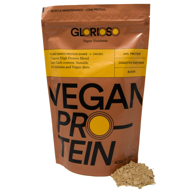 Glorioso Super Nutrients Vegan Protein Cacao - 400 G by Glorioso Super Nutrients