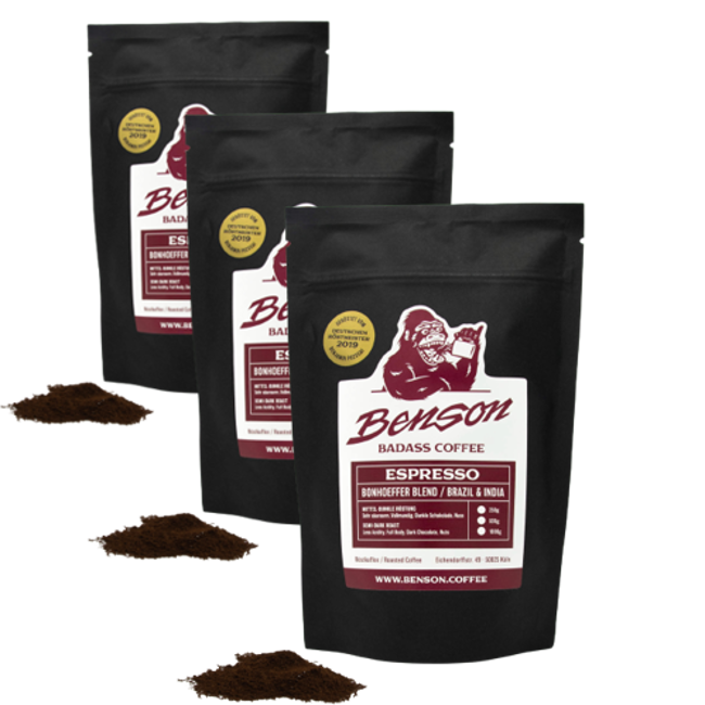 Benson Cafe Moulu Benson Blend Espresso 500G Moulu Espresso - 500 G by Benson