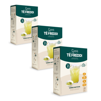 Tè freddo - Matcha - Pack 3 × Scatola di cartone 160 g