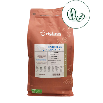 Origines Tea&Coffee Cafè En Grains - Honduras Marcala - 1Kg - Grains Pochette 1 kg