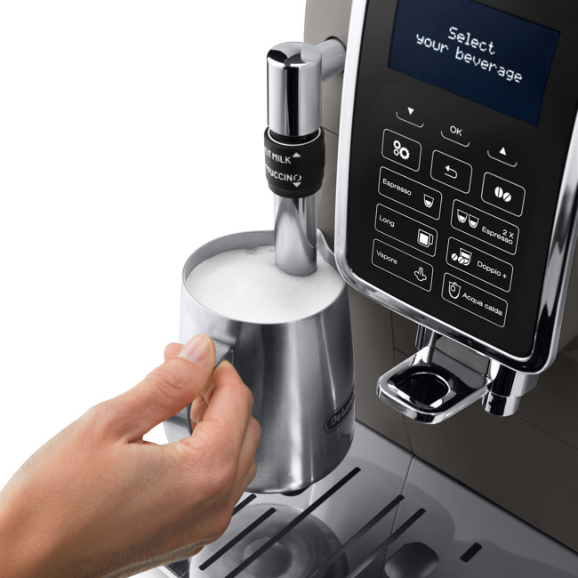 DELONGHI - Dinamica Aroma Bar ECAM359.37.TB - Titanio Nero - Macchina ...