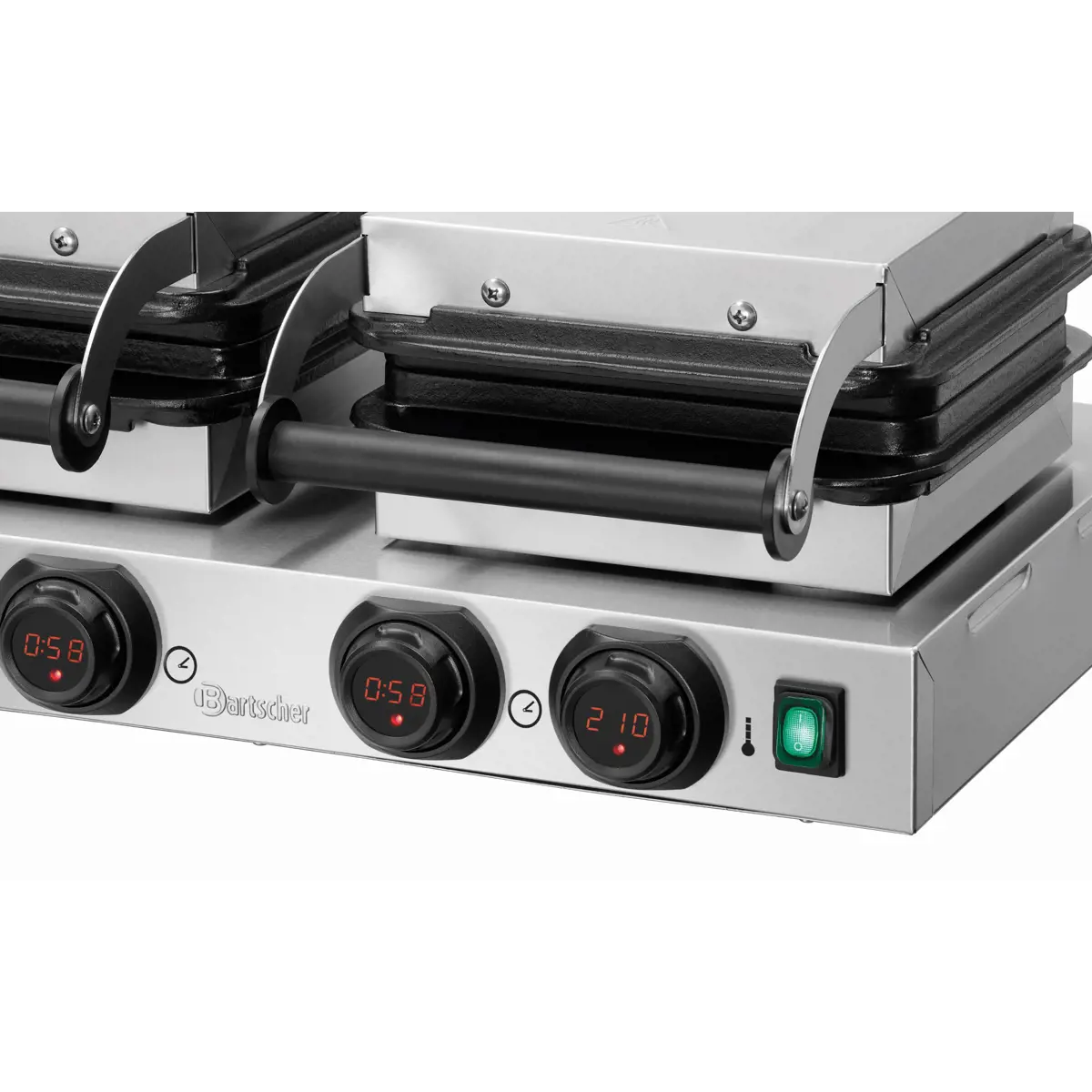 Troisième image du produit Bartscher France Bartscher Gaufrier 2 Bw160 101 by Bartscher