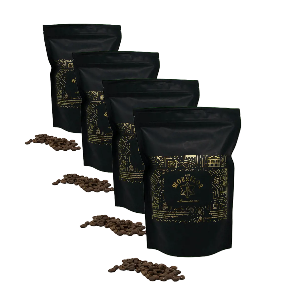 CaffèLab Café En Grains - Mélange Special Edition 70S Mokaflor - 500G by CaffèLab