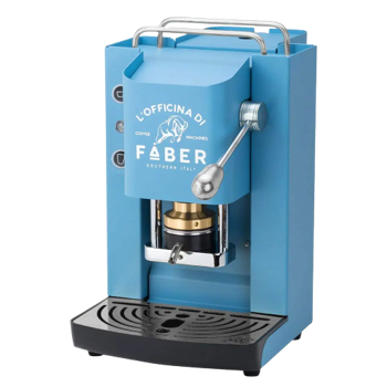 FABER COFFEE MACHINES, Modello Piccola Slot, Macchina caffe a cialde ese  44mm, Colore Nero plastiche Nero