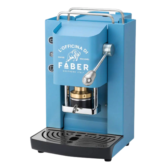 FABER Macchina da Caffè a cialde - Pro Deluxe Turquoise Cromato Zodiac 1,3 l by Faber