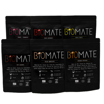 Biomaté Assortiment Fruite - 900G Coffret Decouverte 900 G - Coffret découverte 900 g