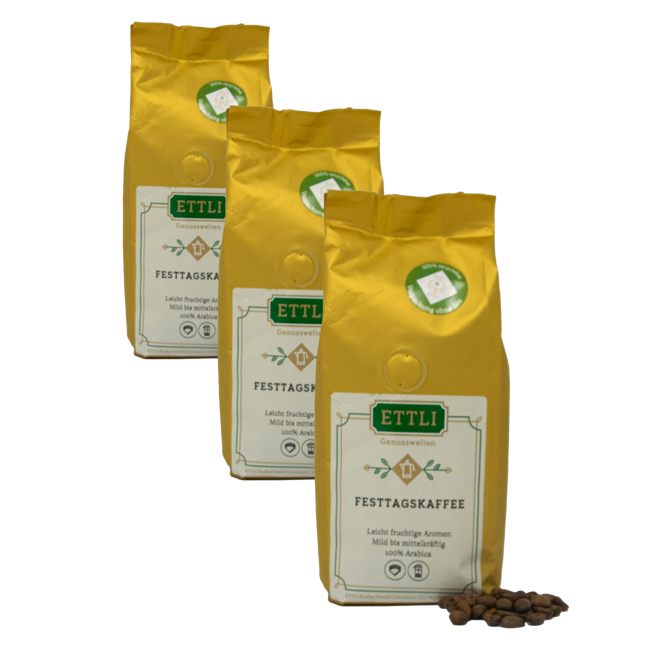 Café des fêtes 500g by ETTLI Kaffee