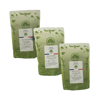 PoeTea - De Degustation De Noel Avec 3 Produits Poetea A L Interieur - 300 G - Pochette 300 g