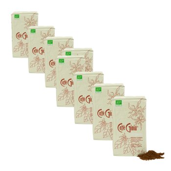 Caffè macinato - Miscela Classica Bio - 4x250g - Pack 2 × Macinatura Filtro Bustina 1 kg