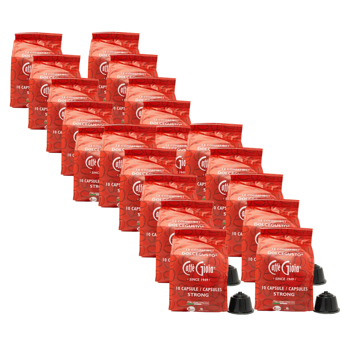 Capsule - DOLCE GUSTO Strong - x100 by Caffè Gioia
