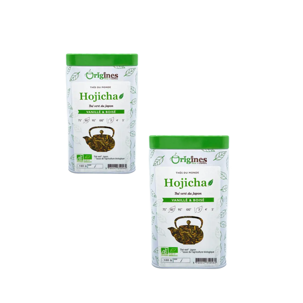 Origines Tea&Coffee The Vert Bio En - Hojicha Japon 100G - 100 G by Origines Tea&Coffee