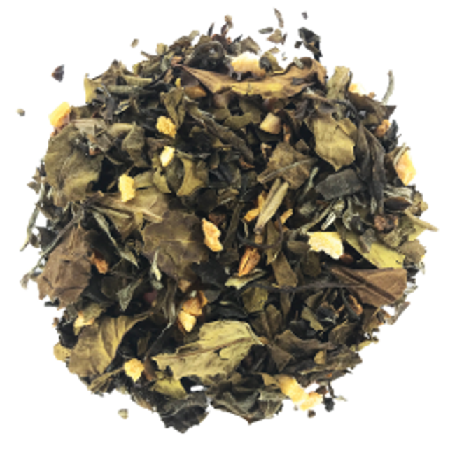 Secondo immagine del prodotto Tè Bianco Bio in busta - Abricotement Pêche Chine - 50g by Origines Tea&Coffee