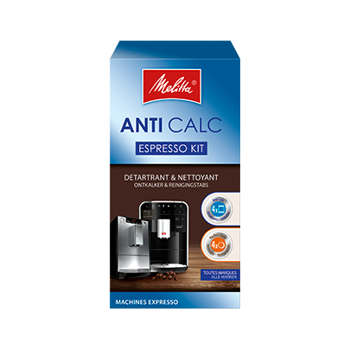 Kit de nettoyage - Melitta - Machines à Expresso - Anti Calc et Perfect  Clean - Noir - Grains de café