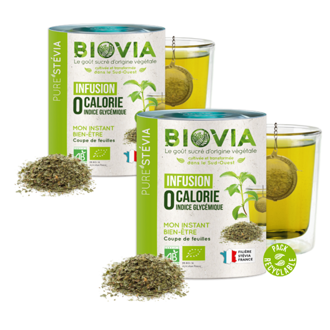 Oviatis Biovia Tisane De Stevia Bio Francaise 50G - 50 G by Oviatis