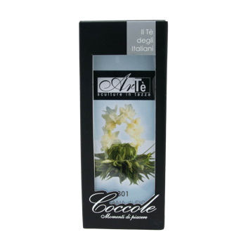 Tè verde e gelsomino - Collana di fiori - 30 gr - Scatola di cartone 30 g