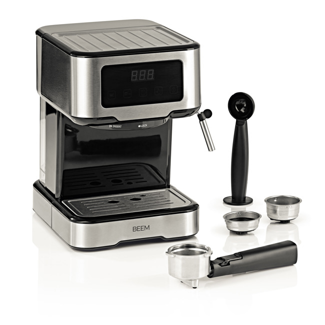 Troisième image du produit Beem Machine Espresso A Porte Filtre Beem 1 5 L Select Touch 15 Bar by BEEM
