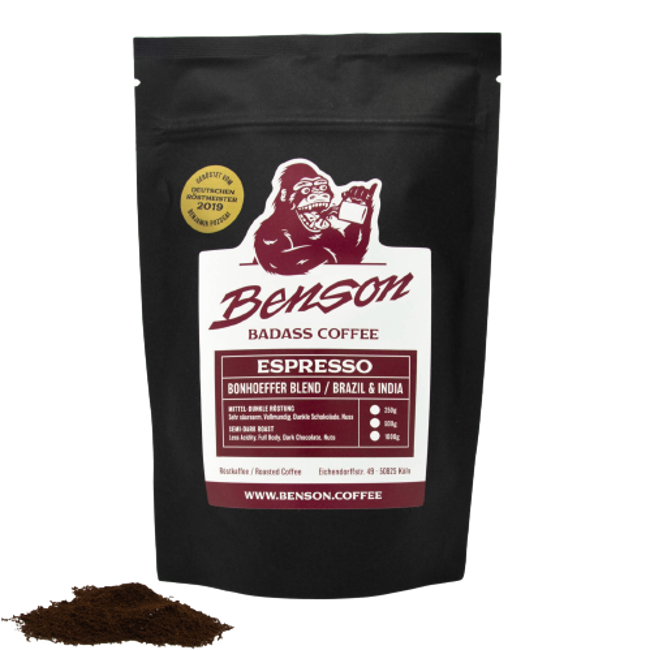 Kaffeepulver - Benson Blend, Espresso - 1kg by Benson