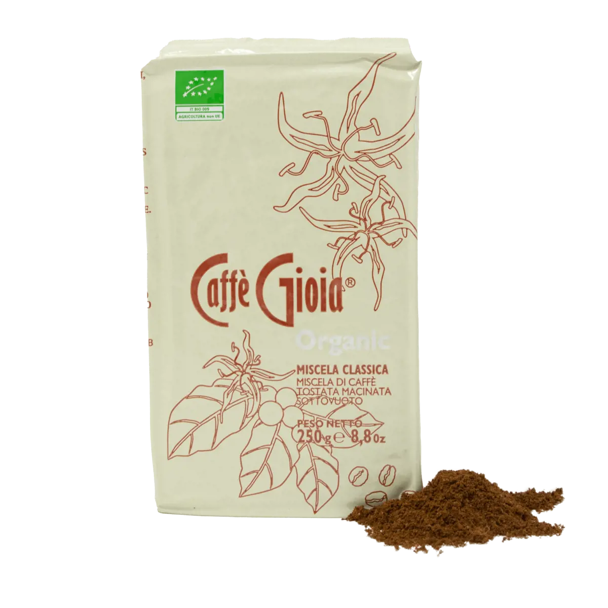 Deuxième image du produit Caffè Gioia Melange Classique Bio Moulu 4X250G Moulu Espresso- 1 Kg by Caffè Gioia