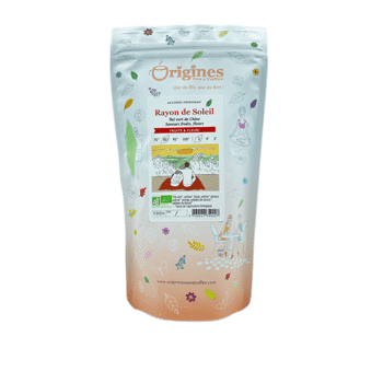 Origines Tea&Coffee The Vert Bio En Vrac Rayon De Soleil Chine 1Kg Fleur De The 1 Kg - Pochette 1 kg