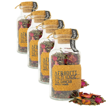 Afrodite - Pack 4 × Glasflasche 55 g