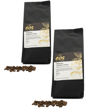 Cafe En Grain EOS Kaffeerösterei Cafe Anniversaire Rietberg 1 Kg - Pack 2 × Grains Pochette 1 kg