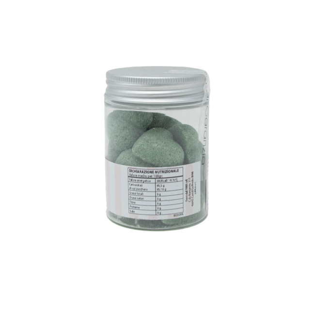 Deuxième image du produit Zukkero Morceaux De Sucre Coeur Menthe 60 Gr Boite En Plastique 60 G by Zukkero