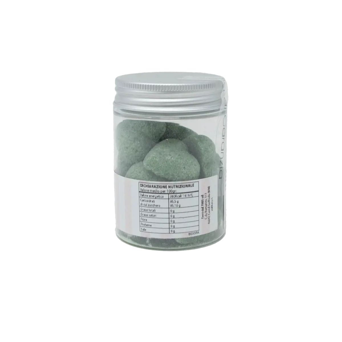 Deuxième image du produit Zukkero Morceaux De Sucre Coeur Menthe 60 Gr Boite En Plastique 60 G by Zukkero