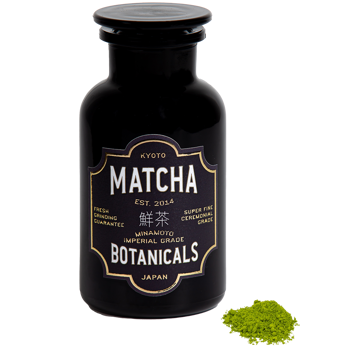 Matcha Botanicals Matcha Imperiale Minamoto 40g - Bottiglia di vetro 200 g