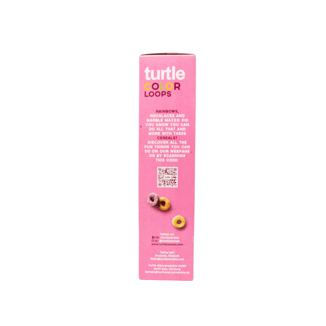Turtle Cereales Classiques Color Loops Bio Gf Boite En Carton 300 G