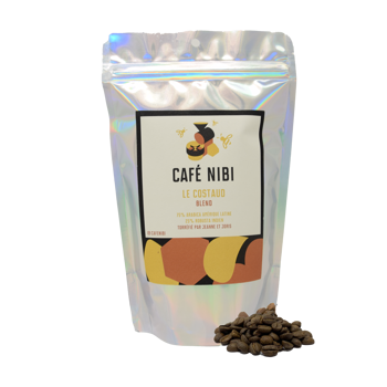 Café Nibi - Le Costaud Blend Café En Grain 200 G - Grains Pochette 200 g