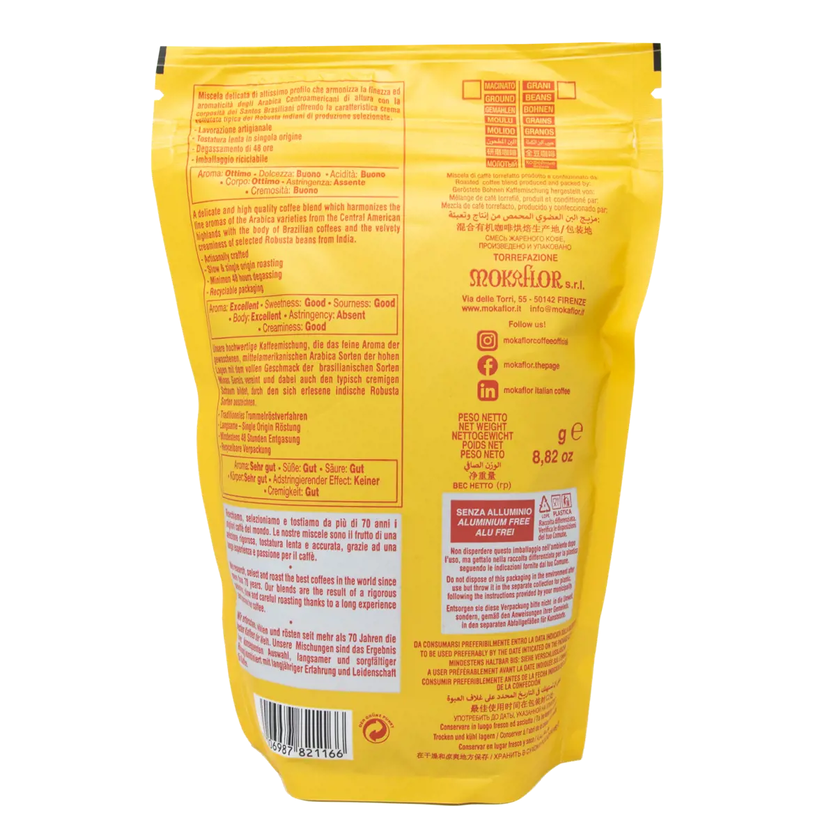 Secondo immagine del prodotto Miscela Oro 80/20 - Caffè in grani 500 g by CaffèLab