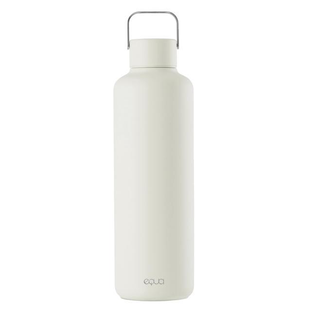 Equa France Equa Gourde En Acier Inoxydable Timeless Off White 1L by Equa France