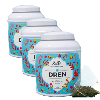 Dren - Pack 3 × Metall-Box 30 g
