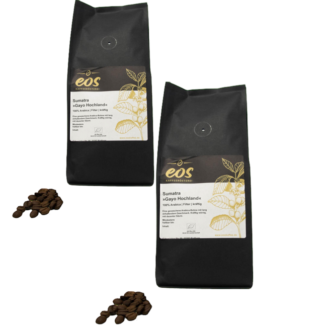 Sumatra Mandhelling „Gayo“ by EOS Kaffeerösterei 