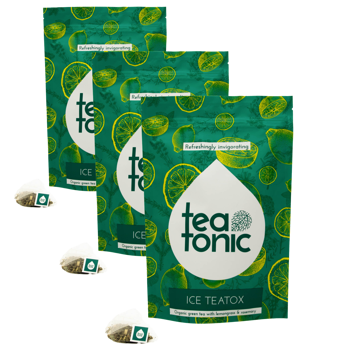 Teatonic Ice Teatox Infusette 35 G - Pack 3 × Pochette 35 g