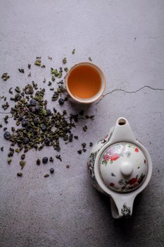 Paris, Mélange parfumé de thé noir et de thé oolong