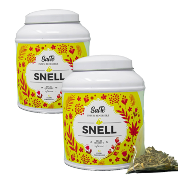 Snell - Pack 2 × Scatola di metallo 30 g