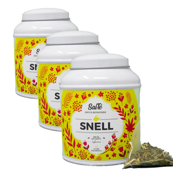 SaiTè Snell Vrac En - 30 G - Pack 3 × Boîte métal 30 g