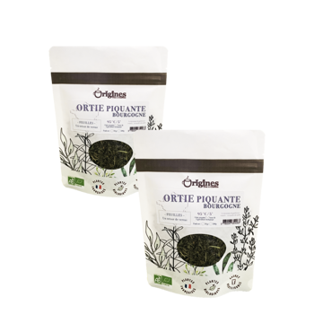 Infusion Bio Ortie Piquante - Vrac 500g - Pack 2 × Beutel 500 g