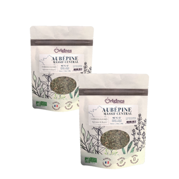 Infusion Bio Aubépine - Vrac 500g - Pack 2 × Beutel 500 g