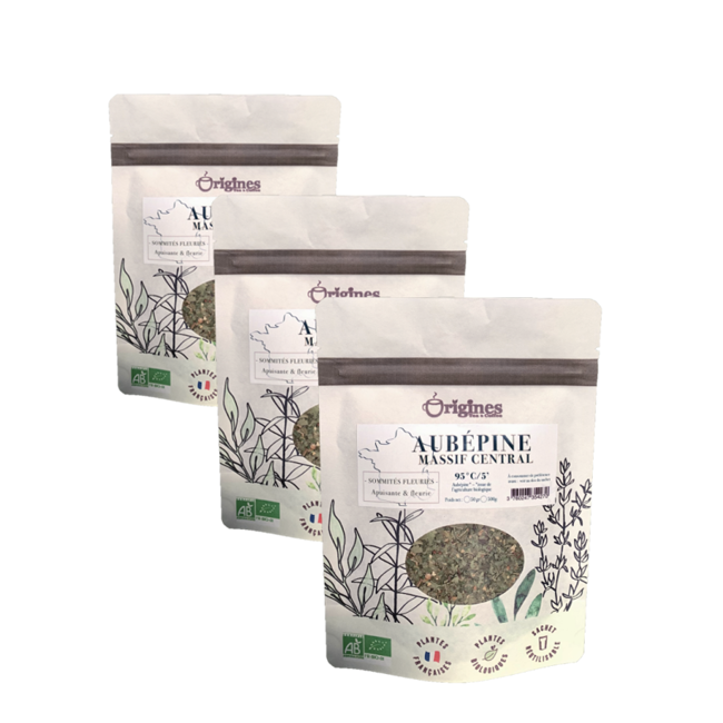Infusion Bio Aubépine - Vrac 500g by Origines Tea&Coffee