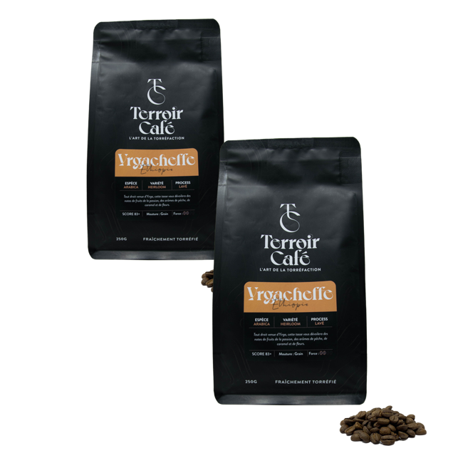 Kaffeebohnen - Äthiopien, Yirgacheffe - 250g by Terroir Cafe