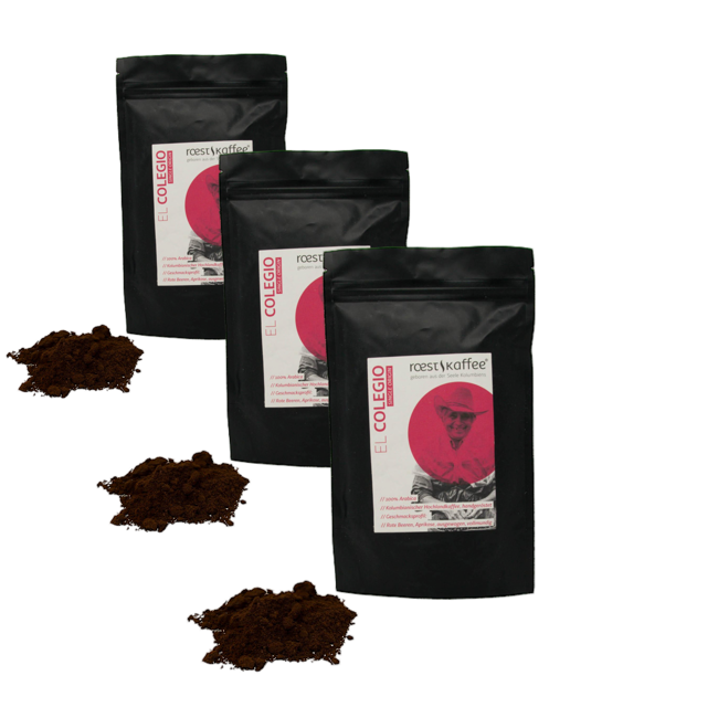 Roestkaffee El Colegio Single Origin Moulu Aeropress- 500 G by Roestkaffee