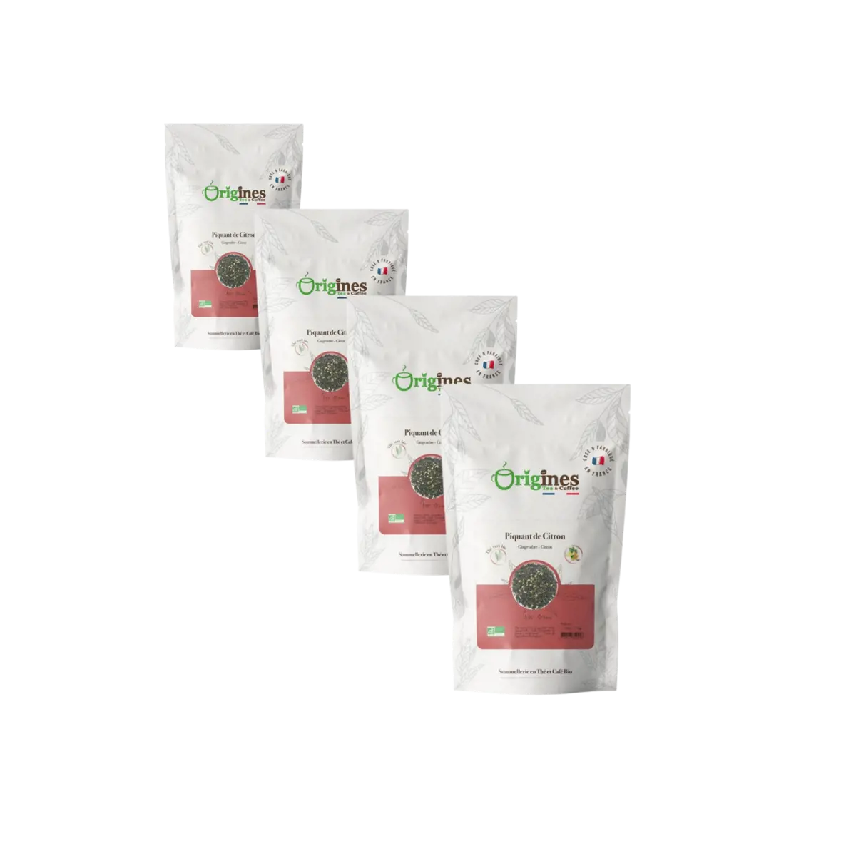 Origines Tea&Coffee The Vert Bio En Sachet Piquant De Citron 100G - 100 G by Origines Tea&Coffee