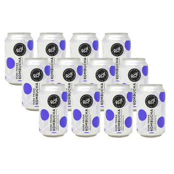 ROY Pure Prana Kombucha 24x lattine 330 ml - Lattina 8,6 kg