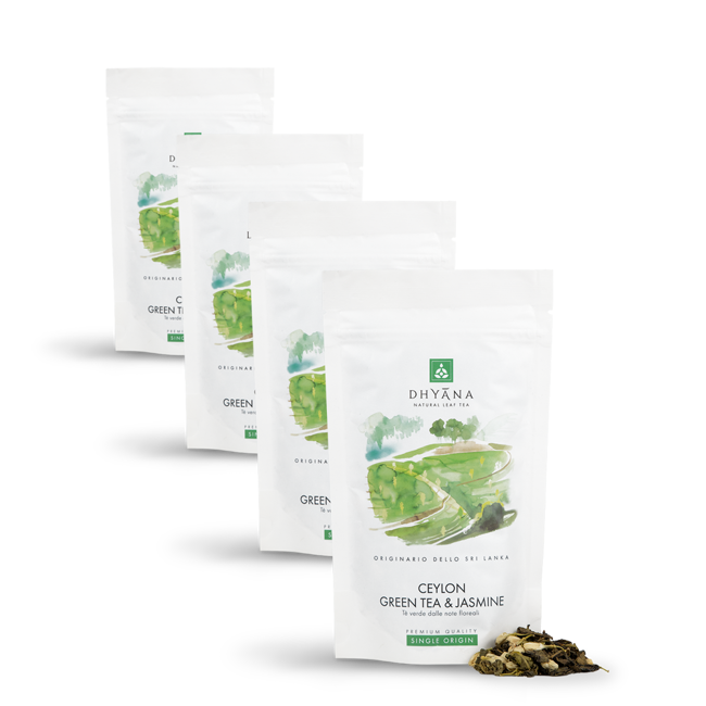 Dhyana Ceylon Green Tea Jasmine 75 G - 75 G by Dhyana