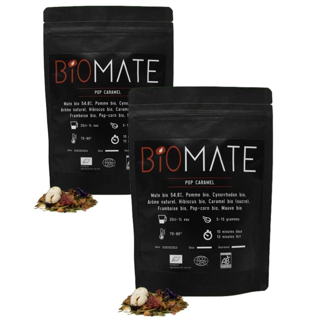 Biomaté Pop Caramel- 50 G by Biomaté