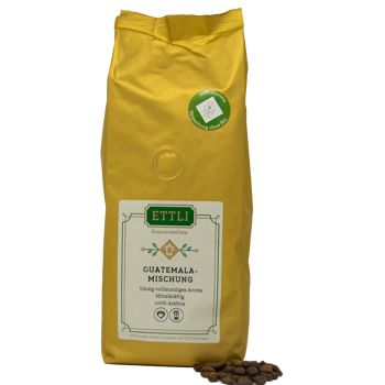 Kaffeebohnen - Guatemala Mischung - 1kg - Bohnen Beutel 1 kg