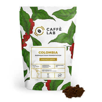 Caffè Colombia Rum Barrique - Filtro - Macinatura Filtro Bustina 250 g
